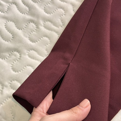 Mango Suit pants burgundy size EU 38 used