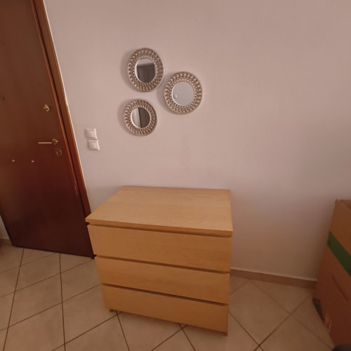 IKEA STORKLINTA chest of drawers 3 drawers 70×50×75 cm with 3 mirrors