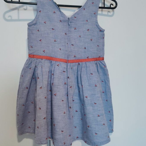Losan dress 110 cm like new, blue
