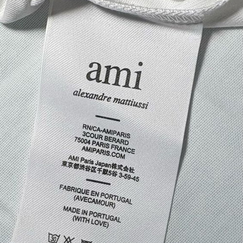 Ami Paris white T-shirt new with tags, size L