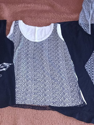 Women's summer blouses new, pack of 3, size 40 large, cotton