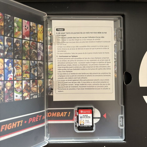 Super Smash Bros. Ultimate Limited Edition Nintendo Switch used
