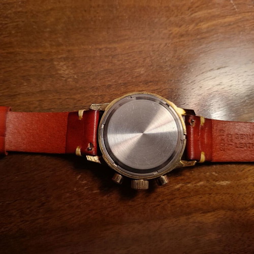 Poljot Vintage Buran Mechanical Chronograph Watch like new