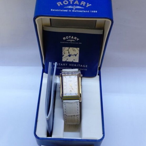 Rotary Elite Reverso new quartz watch with dual time zones