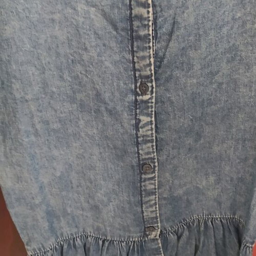 Benetton jean dress new for 10-11 years old, blue