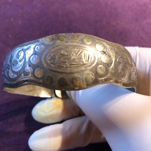 Silver bracelet from another era, possibly Ottoman