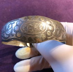 Silver bracelet from another era, possibly Ottoman