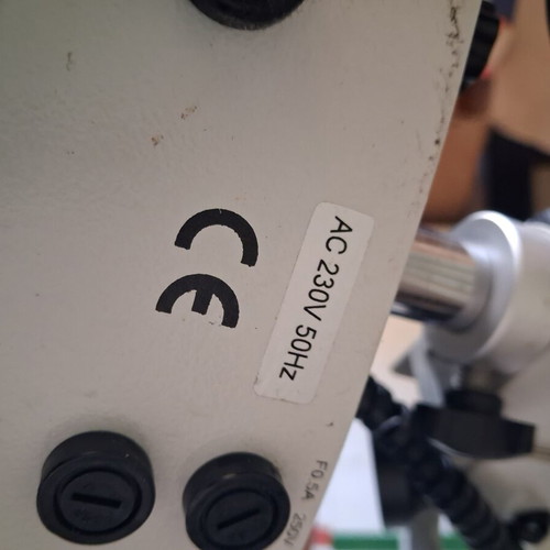 Motic Stereo Microscope binocular with top and bottom lighting like new