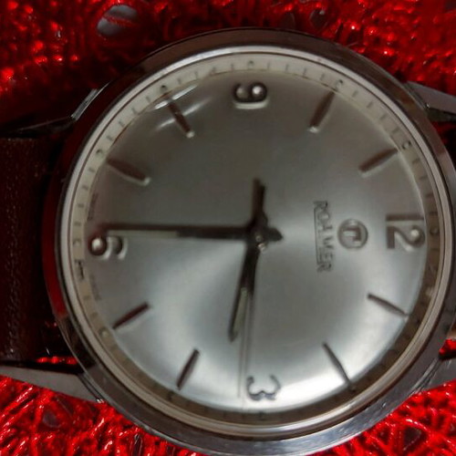 Roamer Vanguard men's wind-up watch used vintage 1965