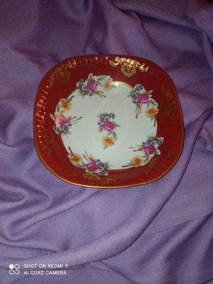 Vintage Wawel Porcelain Plate 18x18 cm like new