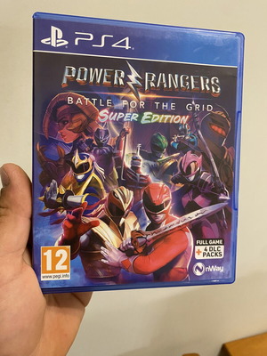 Power Rangers Battle for the Grid Super Edition PlayStation 4 like new with DLC