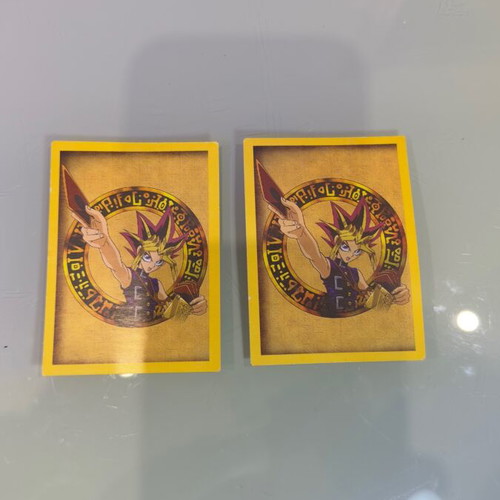 Yu Gi Oh cards used