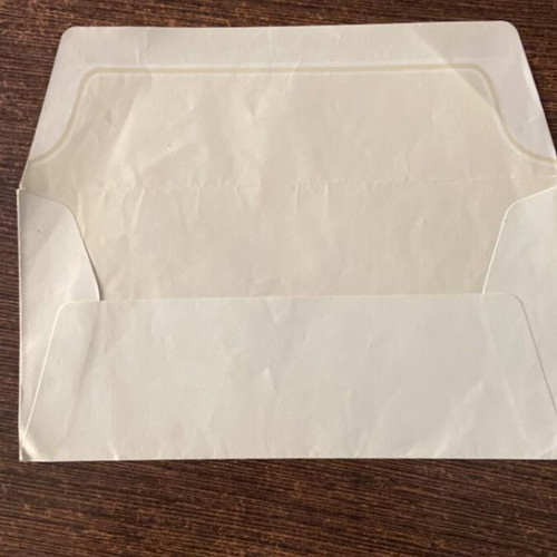 Vintage letter writing set with envelope