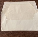 Vintage letter writing set with envelope