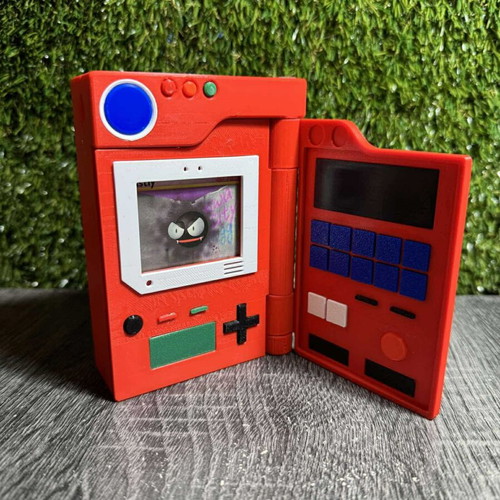 Pokedex Deck Box decorative custom made for 66 Pokemon cards