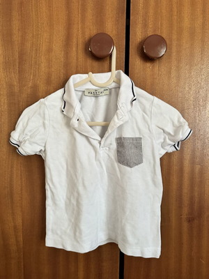 Hashtag short-sleeve t-shirt like new for 2 years old, black and white