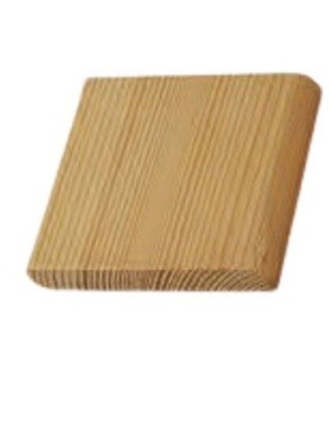 Skirting board 60 x 9 mm made of Swedish wood new