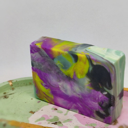 Handmade decorative aromatic soap "Northern Lights"