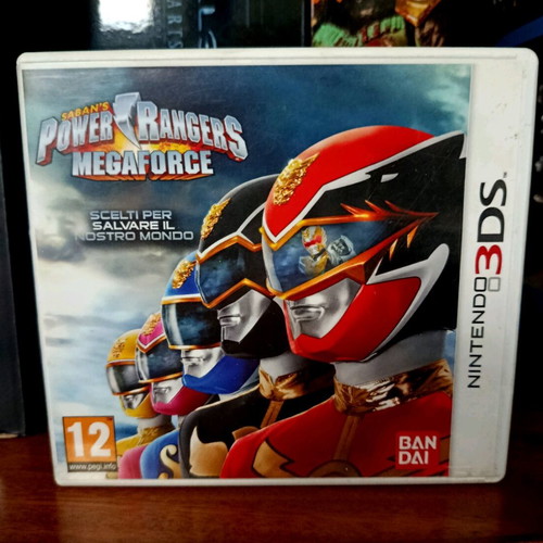 Power Rangers Megaforce Nintendo 3DS like new