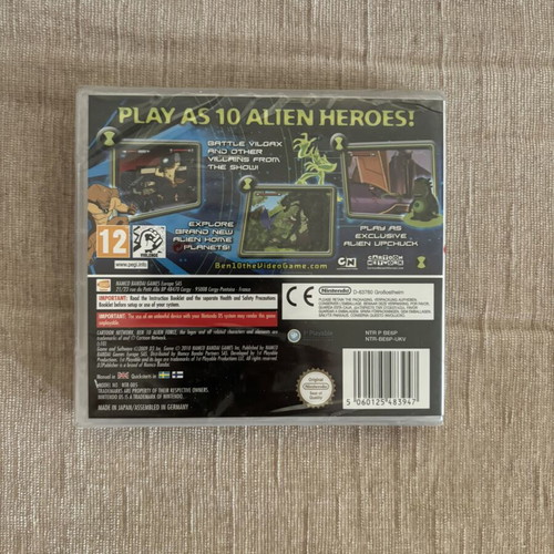 Ben 10 Alien Force Vilgax Attacks Nintendo DS game, English, new