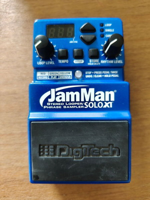 DigiTech JamMan Solo XT Looper Pedal like new with power supply and box