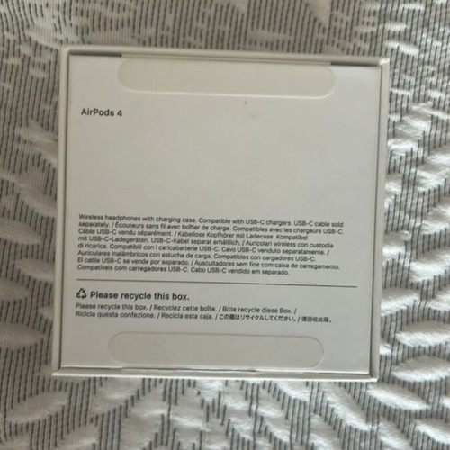 AirPods 4 wireless earbuds