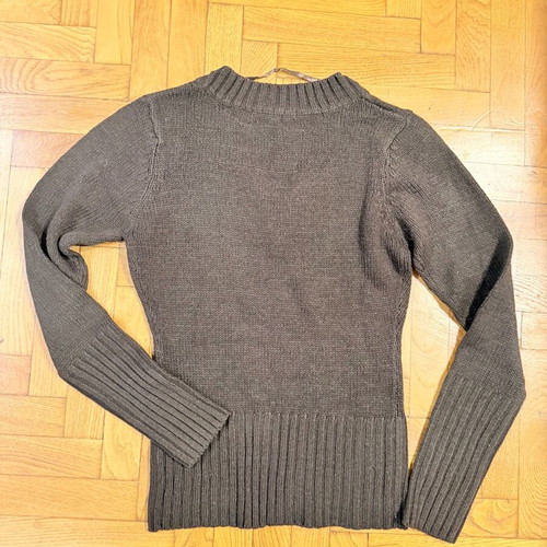 Woolen sweater women TALLY WEIJL brown used Medium