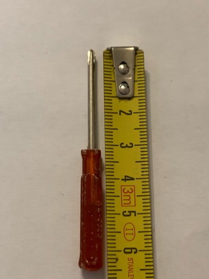 Screwdriver like new, as shown