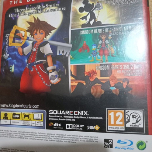 Kingdom Hearts HD 2.5 ReMIX Essentials PS3 used