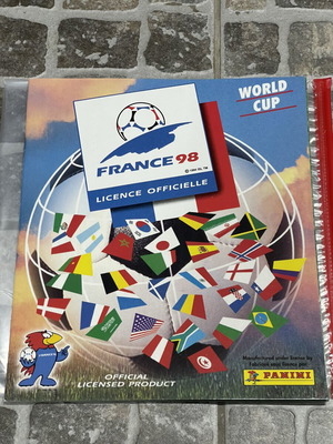 Panini Licensed Reprint World Cup 1998 France Printed Edition brand new