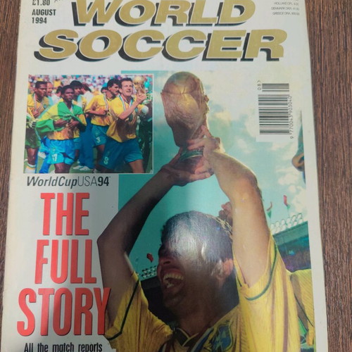 World Soccer magazine used, English, World Cup 94