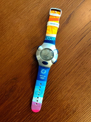 Official Volunteer Watch Olympic Games Athens 2004 Swatch like new