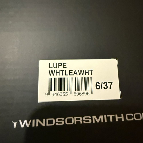 Windsor Smith Lupe chunky leather platform sneakers, size EU 37