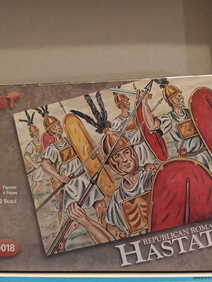 Φιγούρες Hat Republican Romans Hastati μεταχειρισμένες, 16 τεμάχια