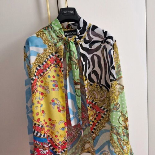 Moschino shirt like new, sizes M and L, multicolor