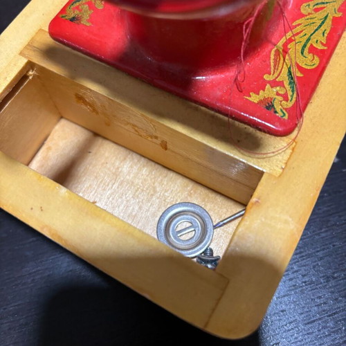 Vintage Mini Russian Children's Sewing Machine like new, 1970s
