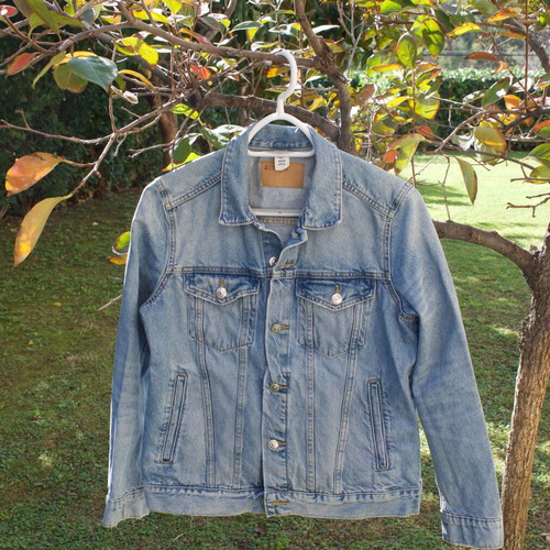 &Denim H&M Jeans denim jacket medium used, blue
