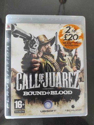 Call of Juarez Bound in Blood PlayStation 3 παιχνίδι σαν καινούργιο