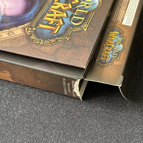 World of Warcraft PC game vanilla version used, complete with 5 CDs