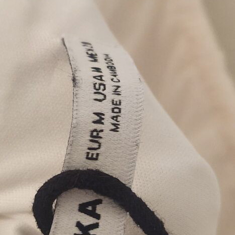 Bershka Mini Dress Medium White used with lining