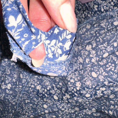 Blue skirt medium tied like new