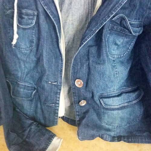 Laura Scott denim jacket used, size M