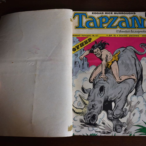 Tarzan Megala Klasika No. 17 used, issues 57, 67, 68