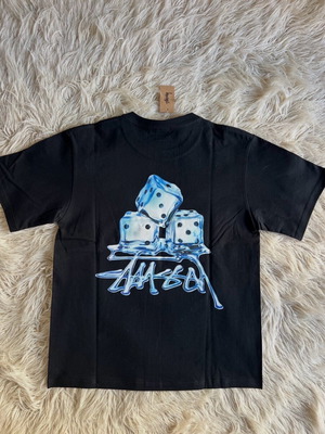 Stussy Melted Tee S, M new, black