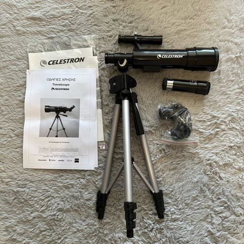 Celestron telescope new with equipment and accessories