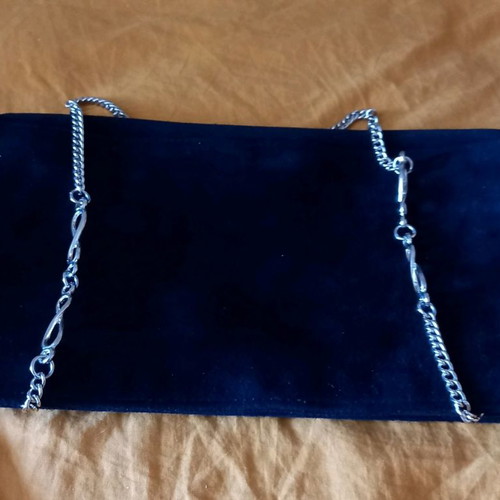 VINTAGE EVENING ROYAL BLUE LUXURY CLUTCH