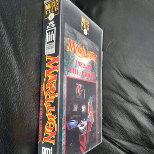 Marillion 1982-86 The Videos VHS used, rock