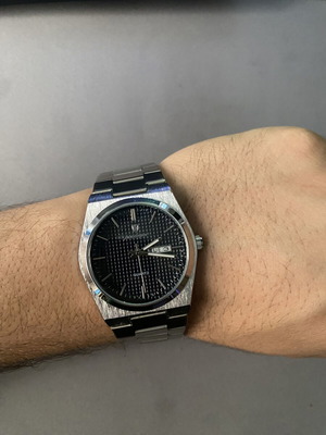 Poedagar Mens Watch PRX Style with Dark Blue Dial, New