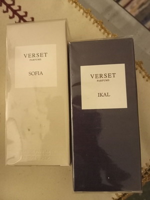 Verset Sophia and Ikal Eau de Parfum set new, original from Spain
