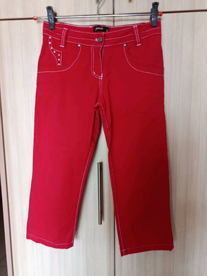 Stigma Capri Pants S like new, red